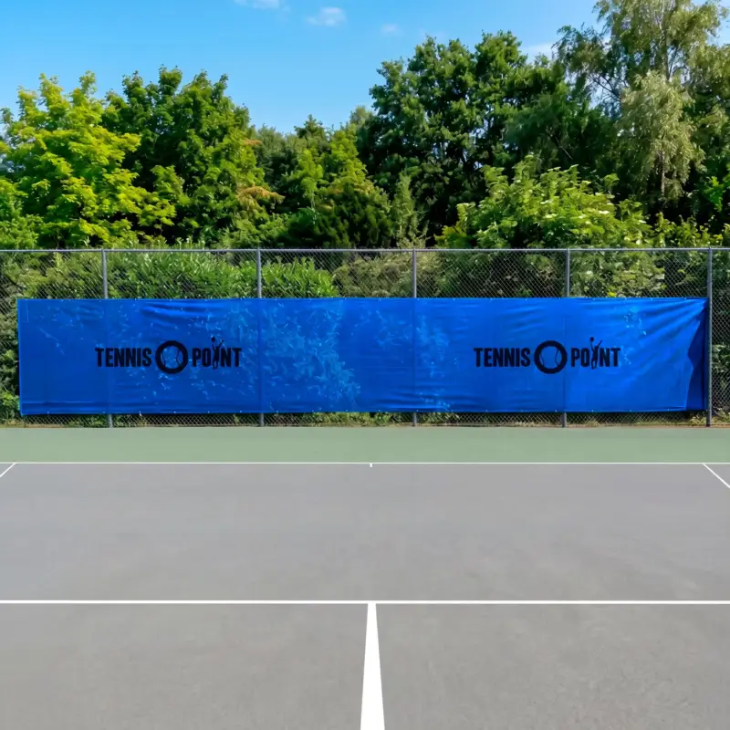 Alta Calidad Tennis Point 12X2m Panel - azul